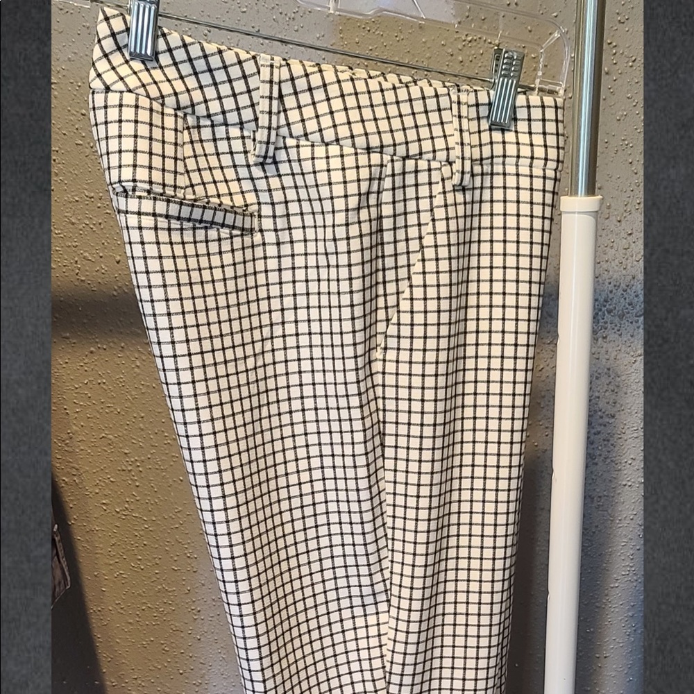 Cabi Black and White Pants